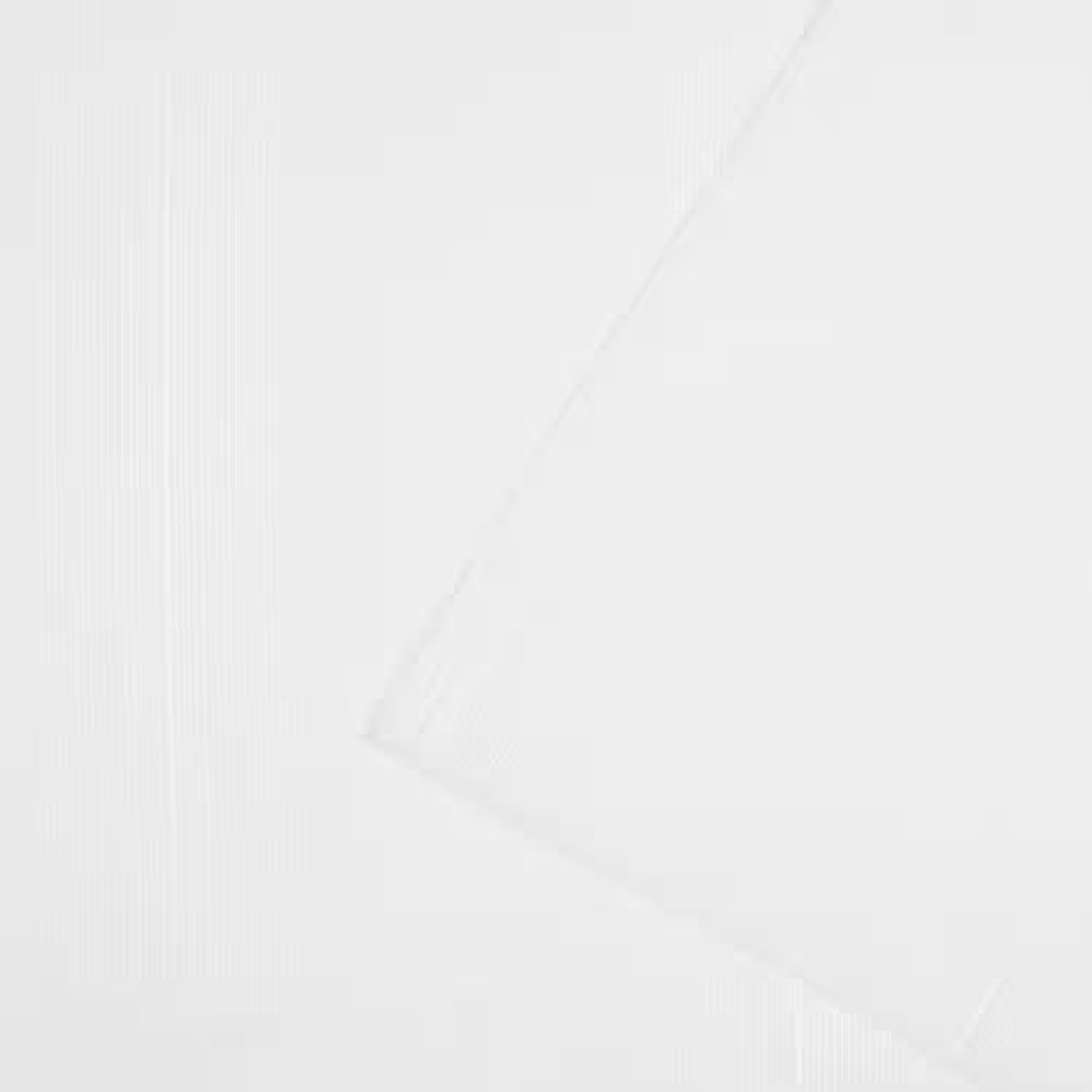 Penny Winter White Solid Sheer Triple Pinch Pleat / Hidden Tab Curtain, 27 In. W