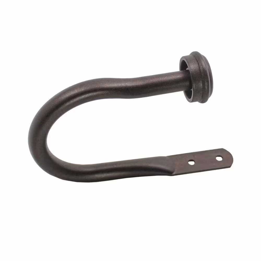 Northbranch Copper Steel Hook Curtain Holdback (Set of 2)