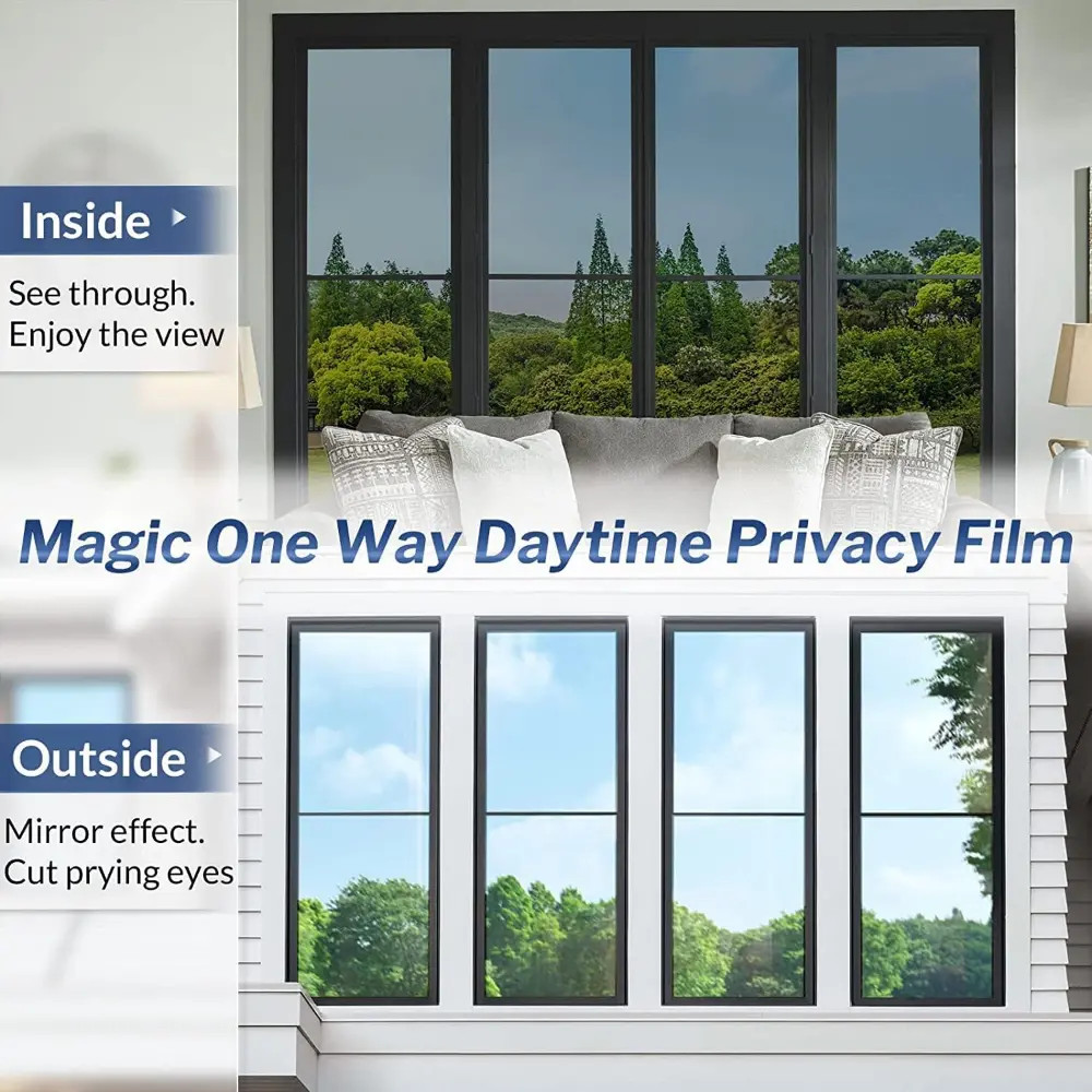 Easy to install and remove 5-54sqft 5%/15%/20%VLT Window Tint Film Anti glare UV