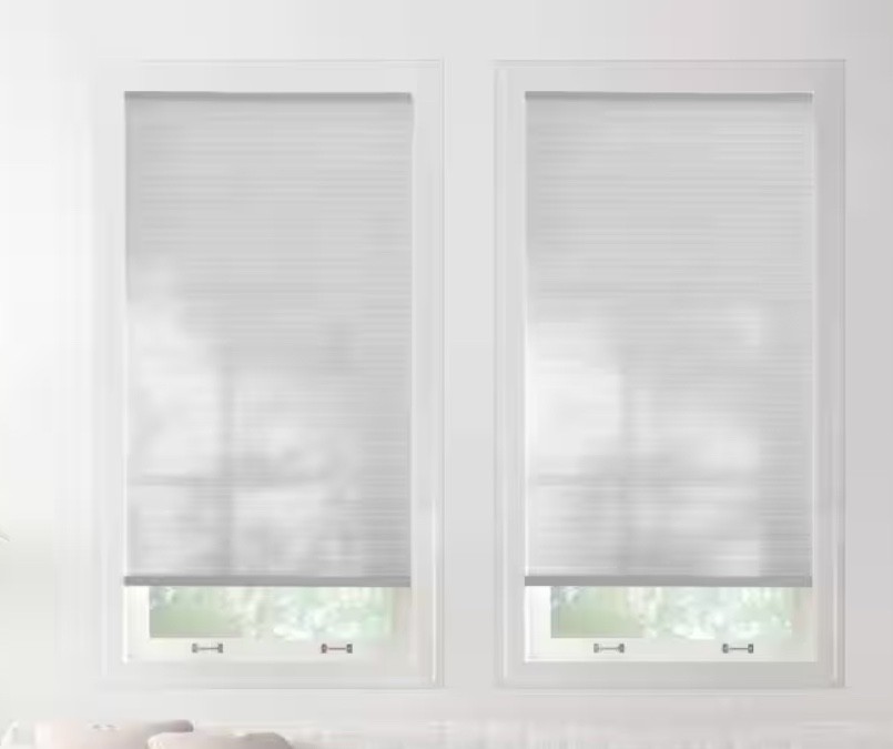 CUSTOM WIDTHS HDC Snow Drift Light Filtering Cordless Cellular Shade SHIPS 3 DAY