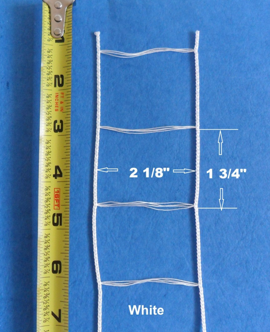 10 Feet White Ladder String Tape For 2 Inch Wood Faux Vinyl Aluminum Blinds
