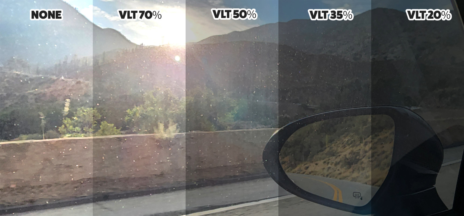 Window Glass Tint Car Auto VLT 70% 50% 35% 20% Nano Ceramic Uncut Roll Film