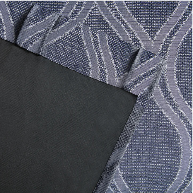 Silk Home – Mitchell Total Blackout Curtain Panel Pair – Navy Blue – 52″ × 96″