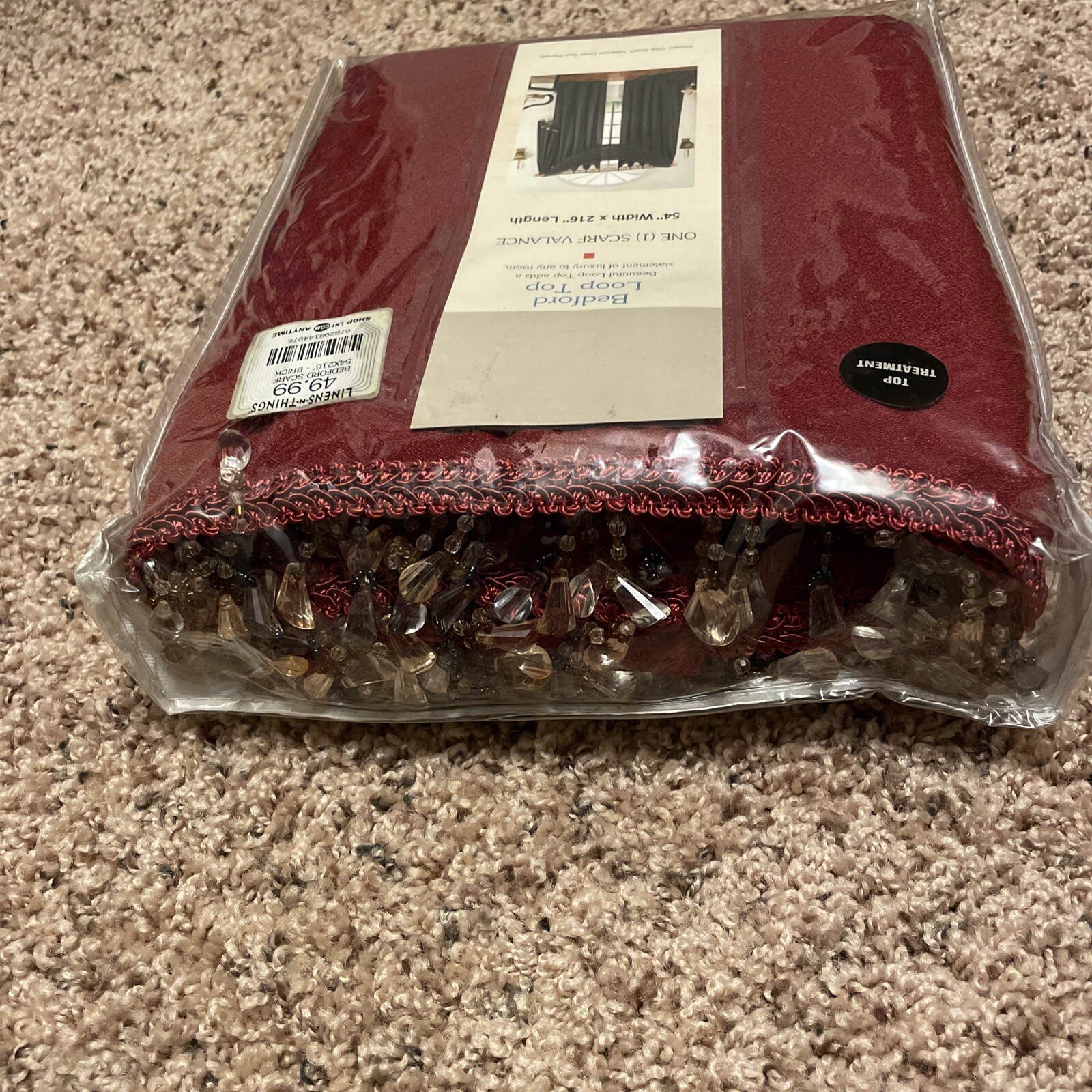 Bedford Loop Top Scarf Valence 54”x216”