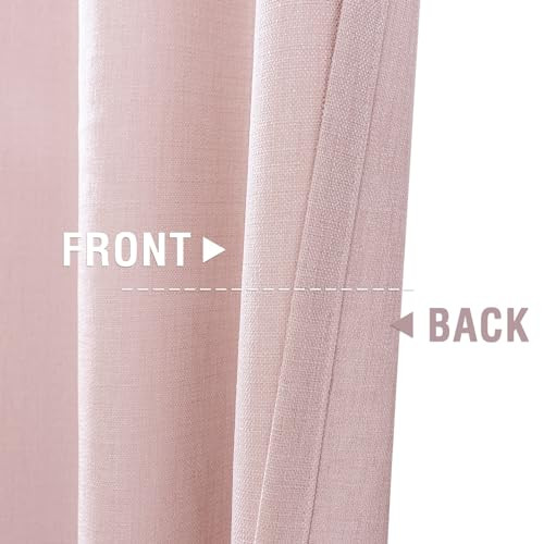 Casual Weave Valance Curtains for 50″W x 18″L (Pack of 1) Casual Weave | Pink