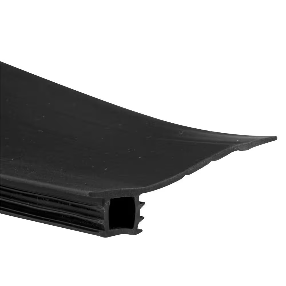 3/4 In. to 1-3/8 In. Wide, 7 Ft. Black Vinyl Bug Seal