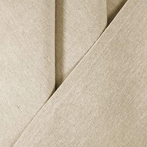 Burlap Knotted Tabtop Window Curtain Panel Pair 45″w X 84″l Dark L