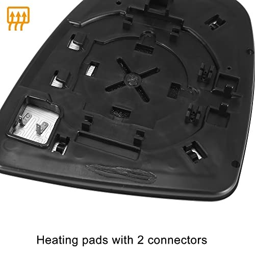 Car Rearview Left Right Driver Side Heated Mirror Glass Replacement W/Backing