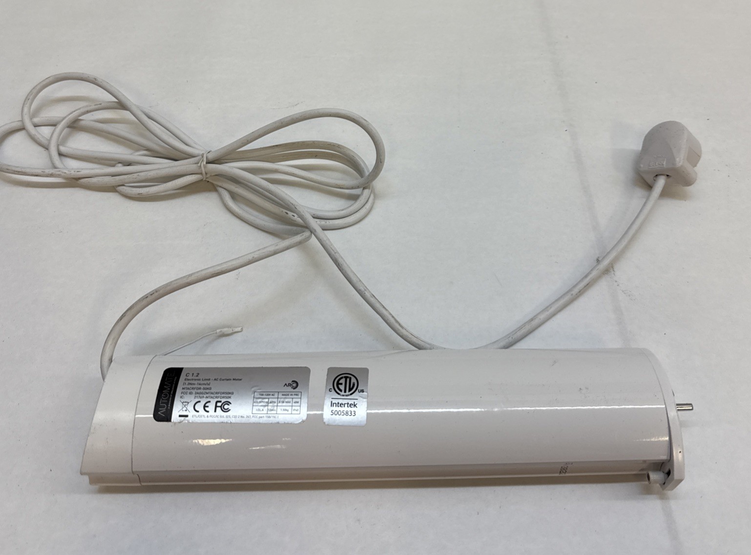 Automate Rollease 1.2NM Drape Motor MTACRFDR-50KG – Open Box