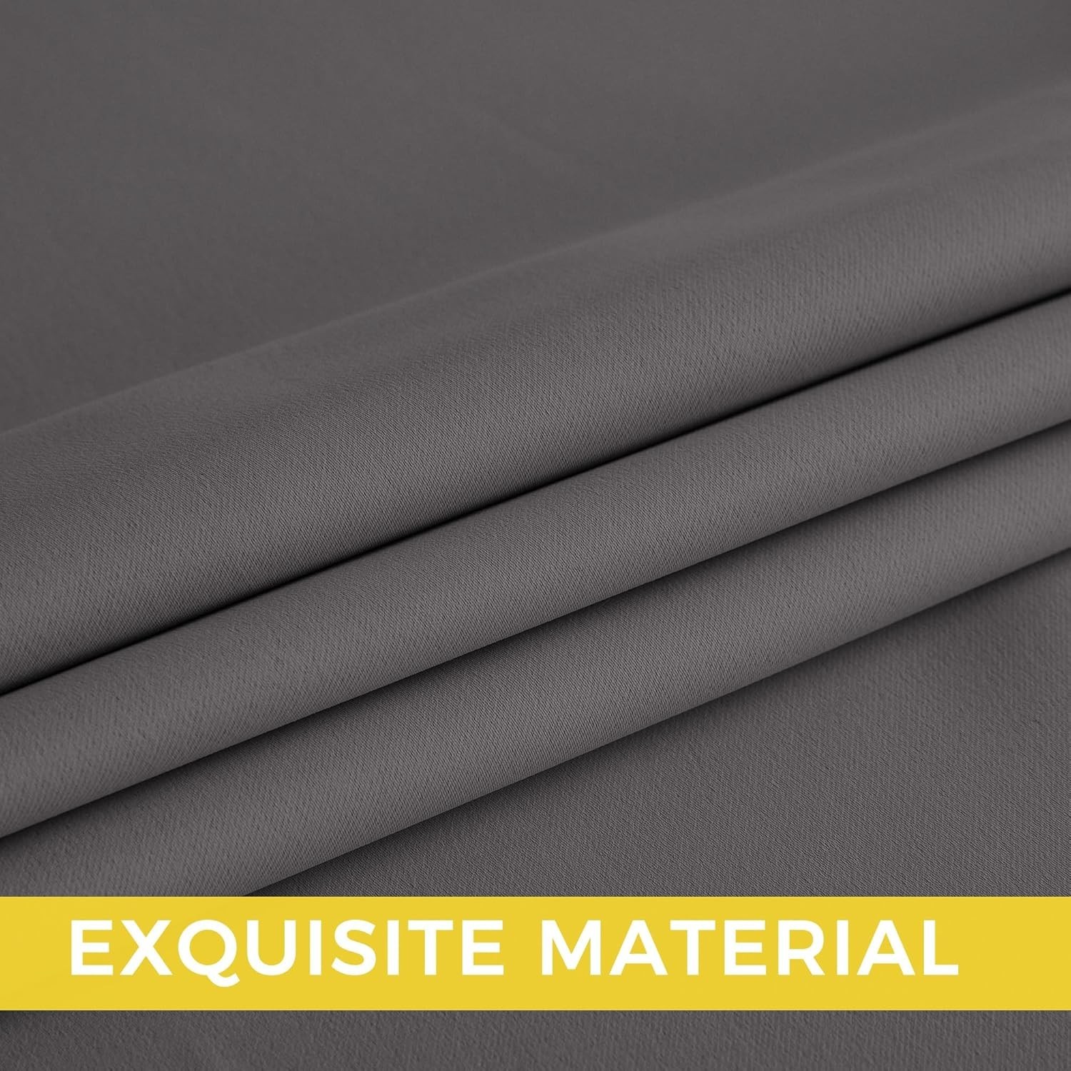 Contemporary Grey Blackout Drapes – 36