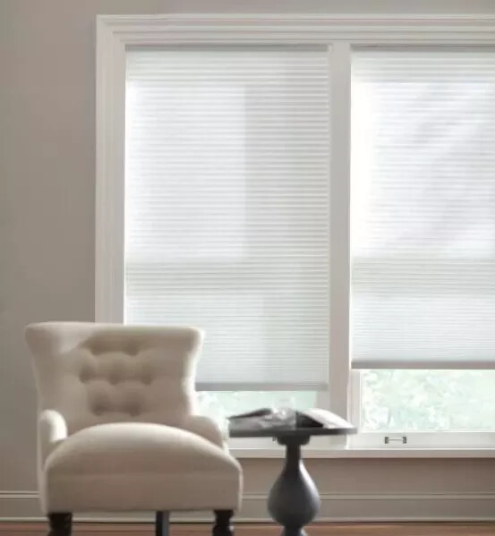 Snow Drift Cordless Light Filtering Cellular Shade – 26.125 in. W x 72 in. L