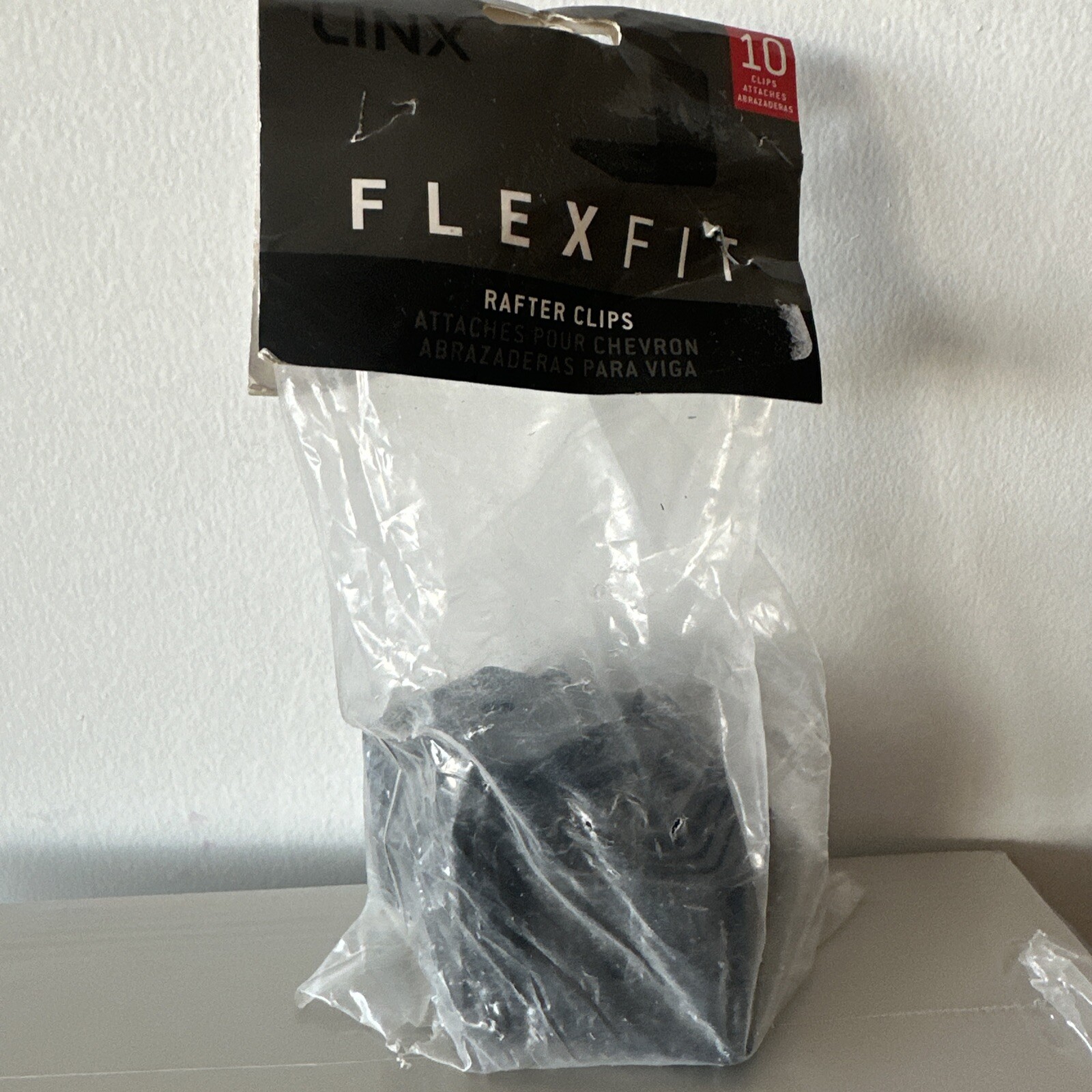 LINX 1.25 in. x 1.5 in.RafterFit Pergola Black SteelRafter Clips (10-Pack)