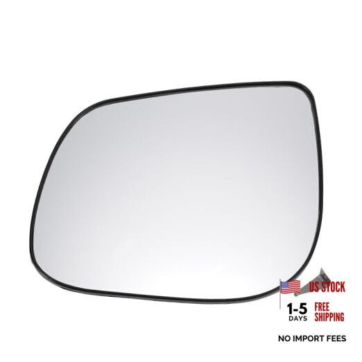 Car Rearview Left Driver Side Mirror Glass for KIA Picanto 2012-2020 with
