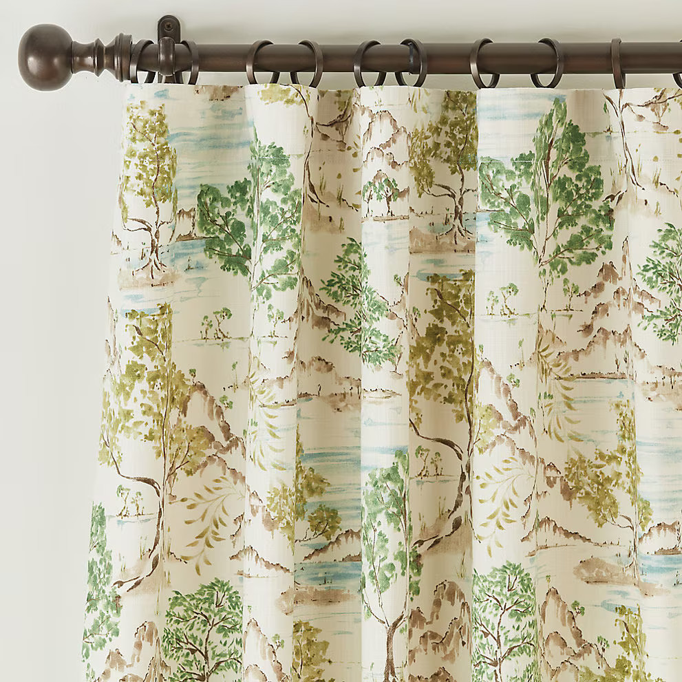 Ballard Designs Glenna Toile Drapery Panel…