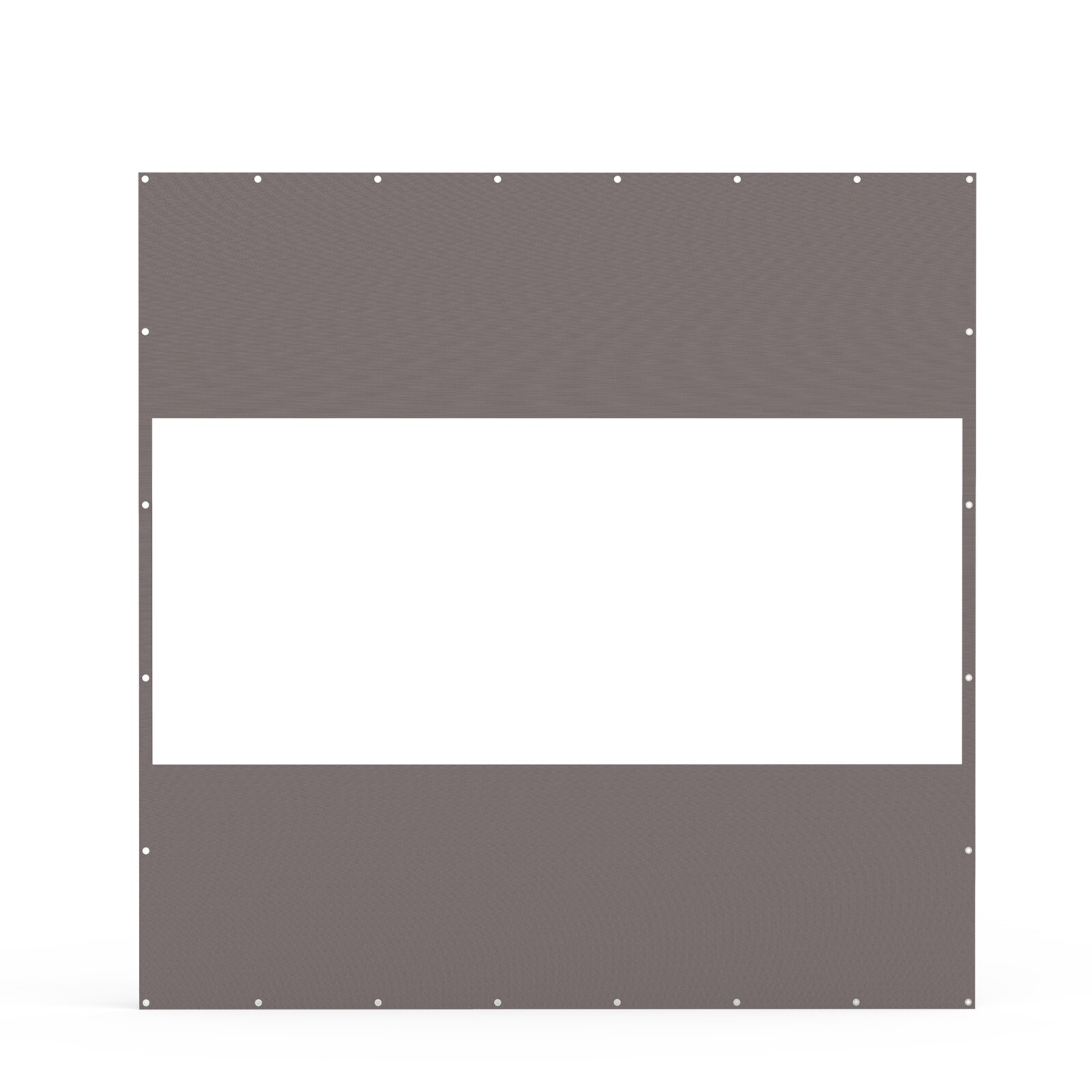 Domi 8x8FT Translucent Plastic Pravicy Curtains w/Eyelets,Elastic ropes,Gray