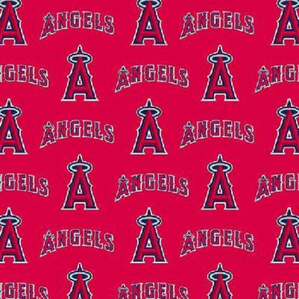 Handmade Valance or Curtain Panel L.A. Angels
