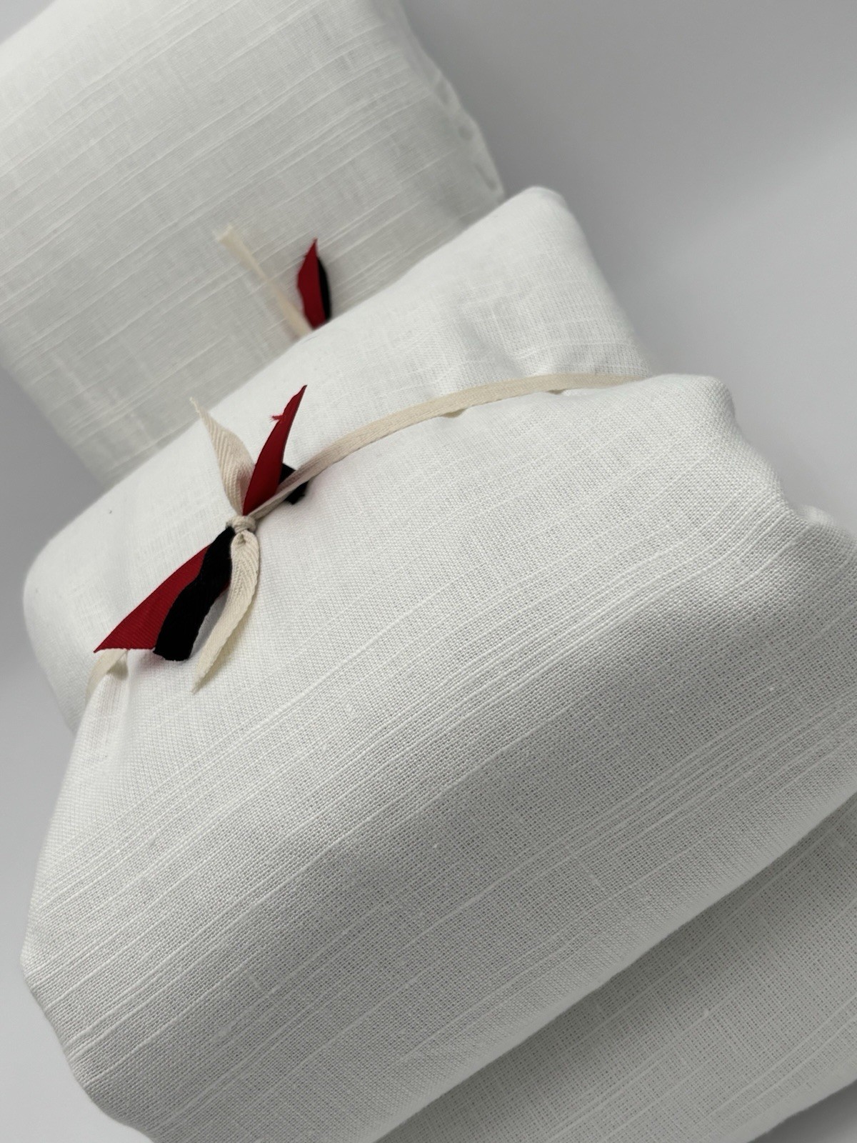 Pottery Barn Emery Linen Blackout Curtains ~ 100”W x 84”L ~ White ~ Set of 2