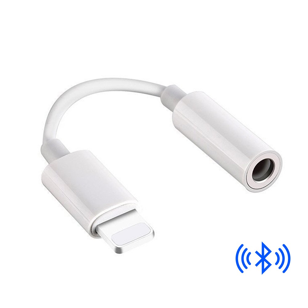 Bluetooth Headphone Adapter to 3.5 mm Audio Jack Earphone Cord for iPhone X 8 7