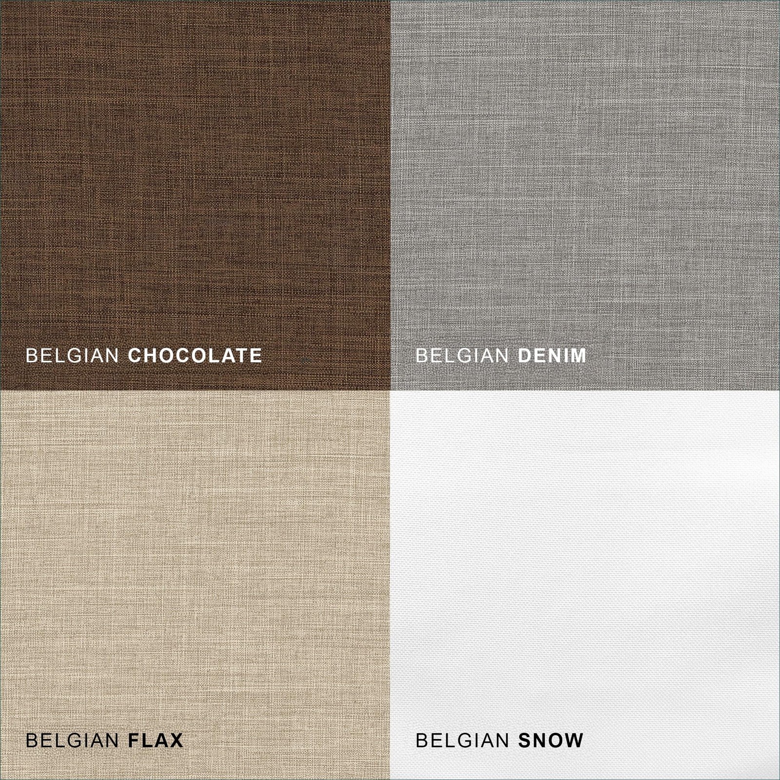 Chicology Cordless Roman Window Shade, Belgian 39″W x 64″H, Flax
