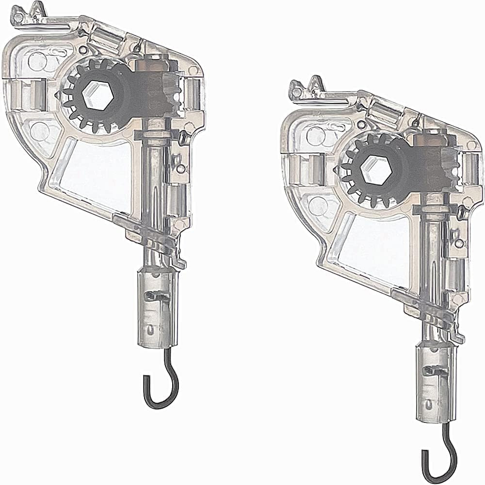 2Pcs Low Profile Wand Tilter Mechanism with 7/32″ Hexagon Shaped Gear Hook Conne