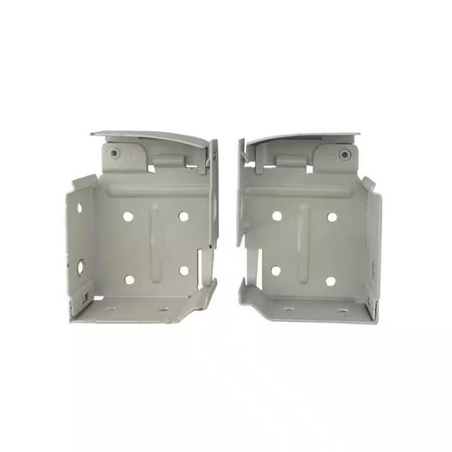 Cordless Faux Wood Side Mounting Bracket Set in White – 2 In. & 2.5 In. New