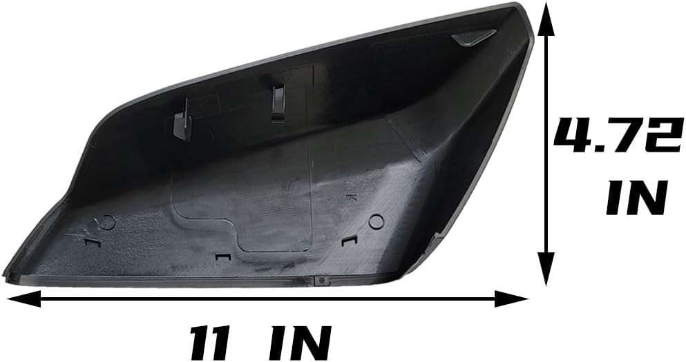 Side Mirror Cover Cap Compatible with Chevrolet Malibu 2016-2024 Replaces Drive