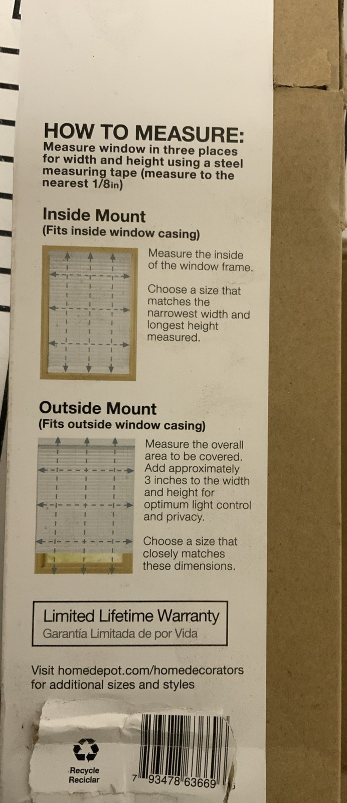 🥥 Home Decorators Cordless Blackout Cellular Shades for Windows🆕 AS IS👇
