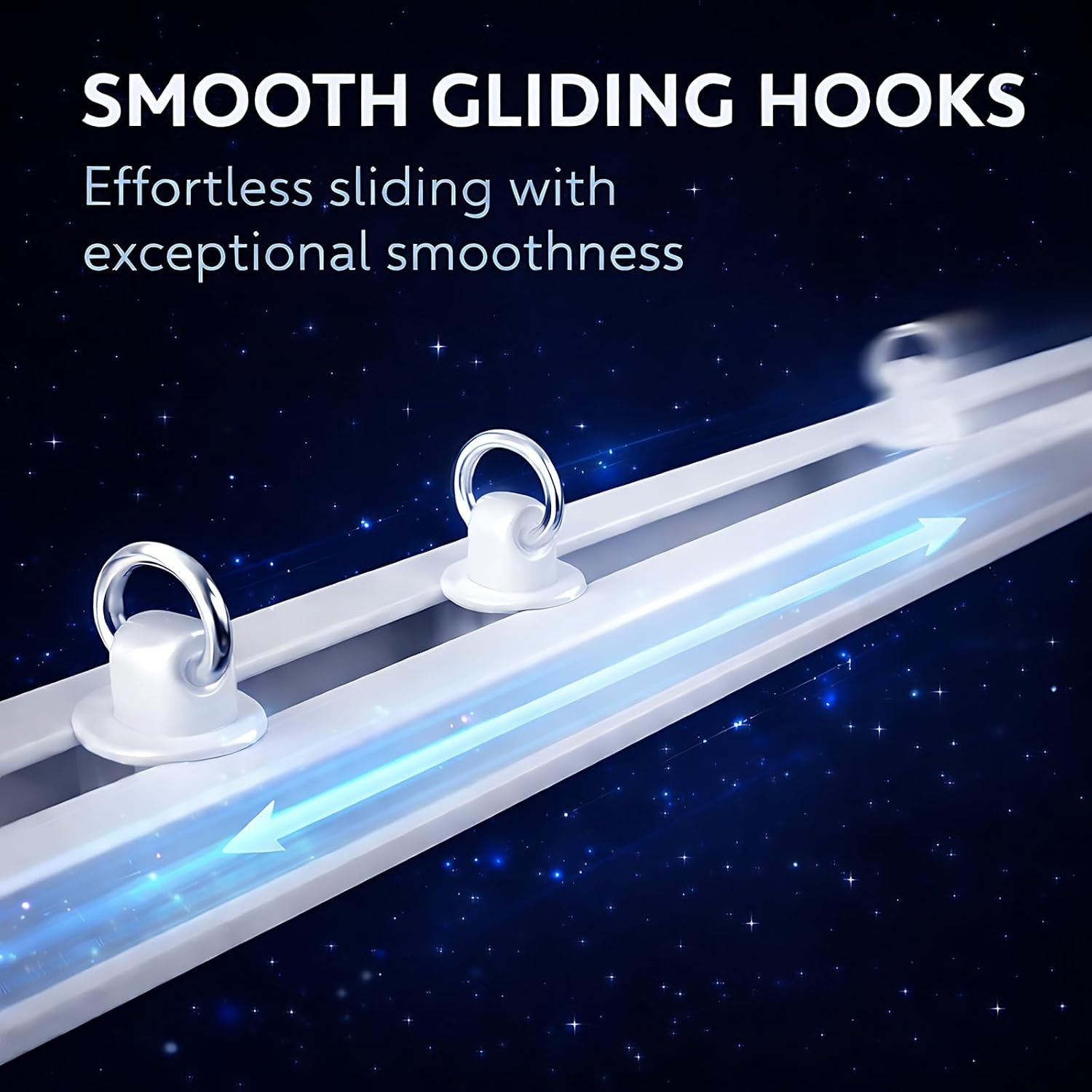 Self Adhesive Curtain Track, No Drill Adhesive Curtain Track, Peel and Stick