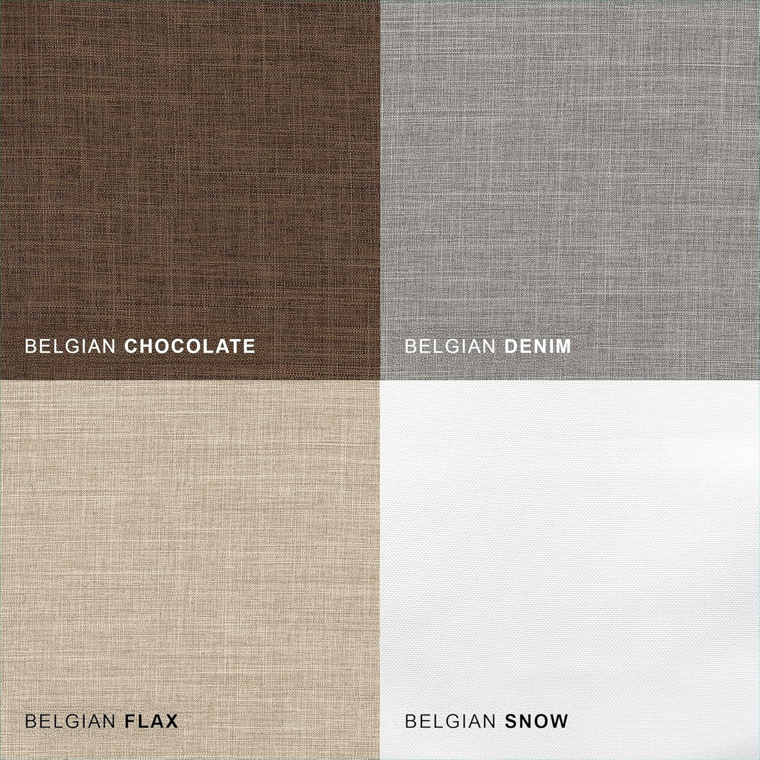 Cordless Roman Window Shade, Belgian Flax, 27″W X 64″H | Cordless Child-Safe, Ro