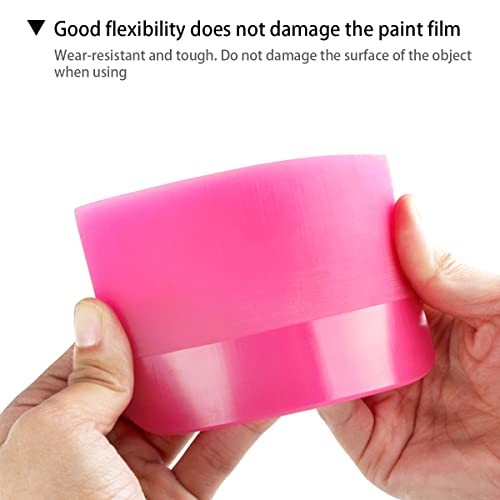zipelo 3PCS Car TPU Rubber Squeegee, Car Vinyl Wrap Tool Kit, Auto Vinyl Wraps