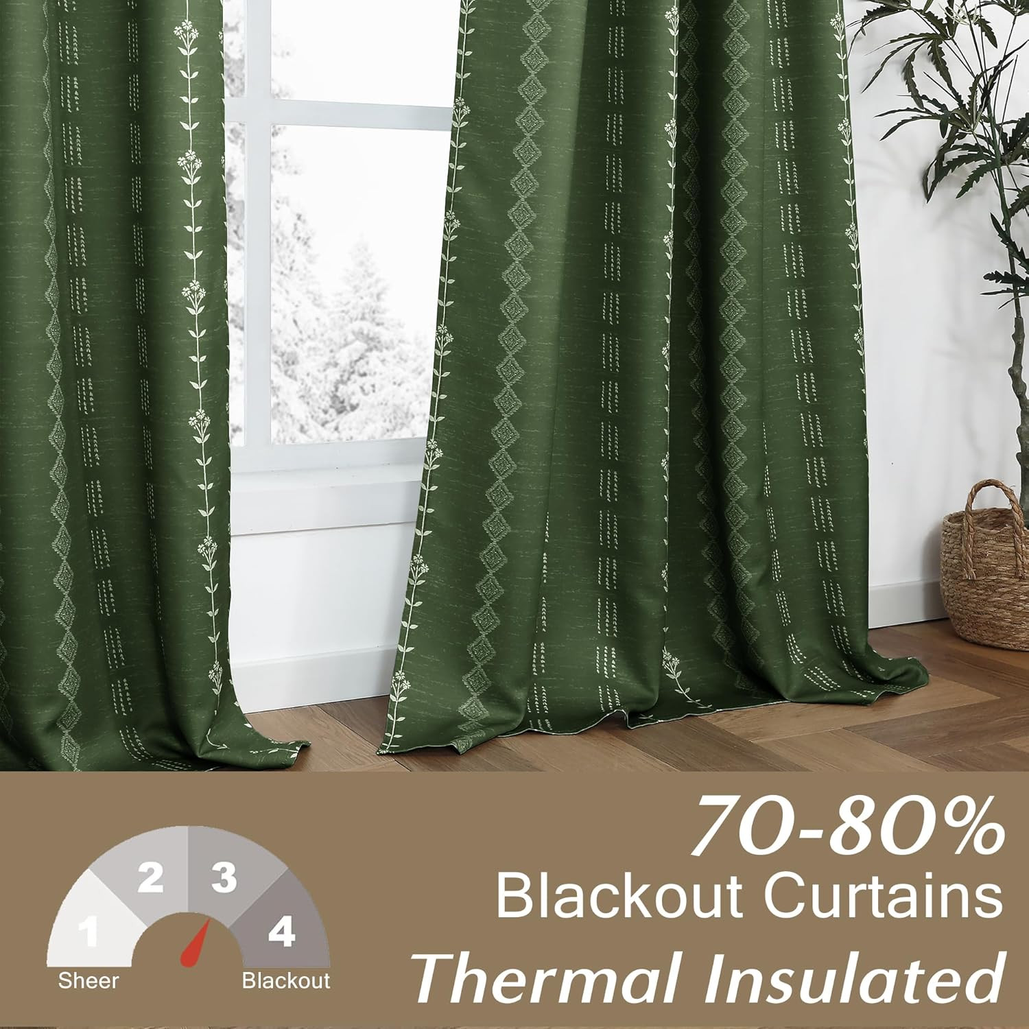 Elegant Boho Linen Sheer Curtains for a Breezy, Stylish Home Decor
