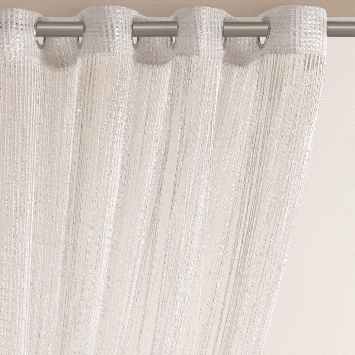 Night Sky String Thread Window Curtain (Single Panel)