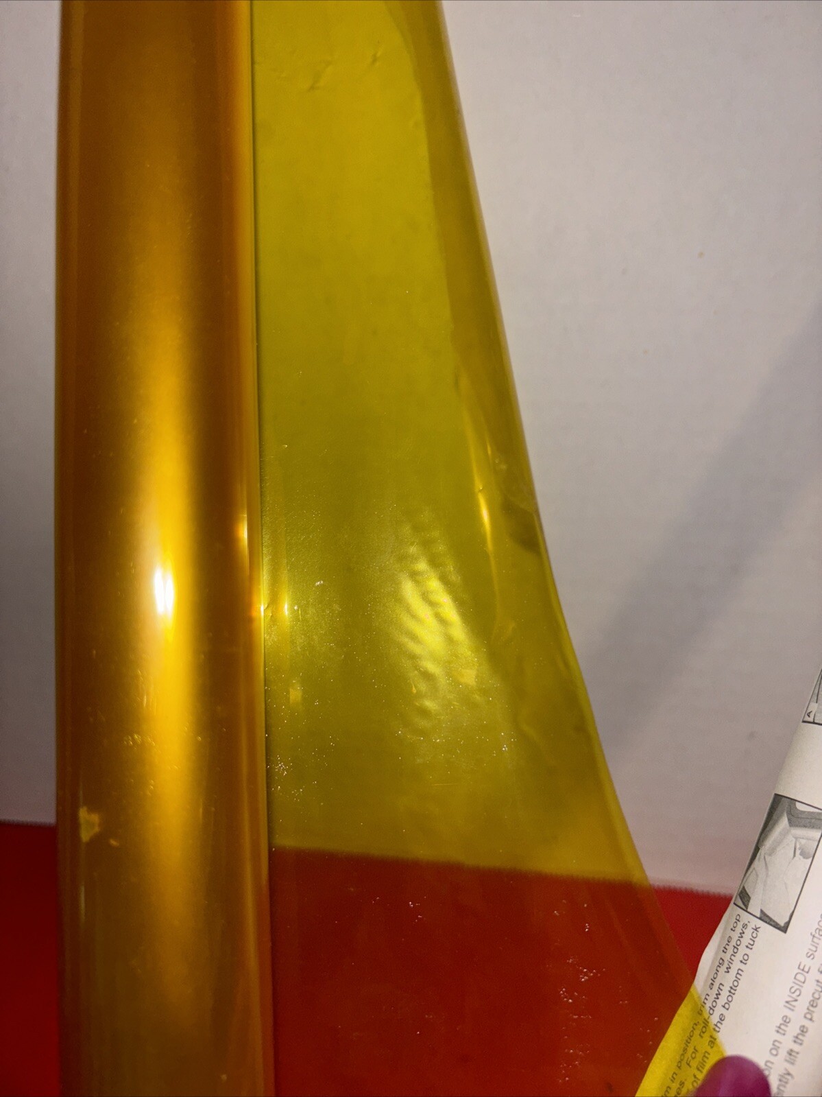 Gila Window Tint Yellow 24″x 55”- Estate Find