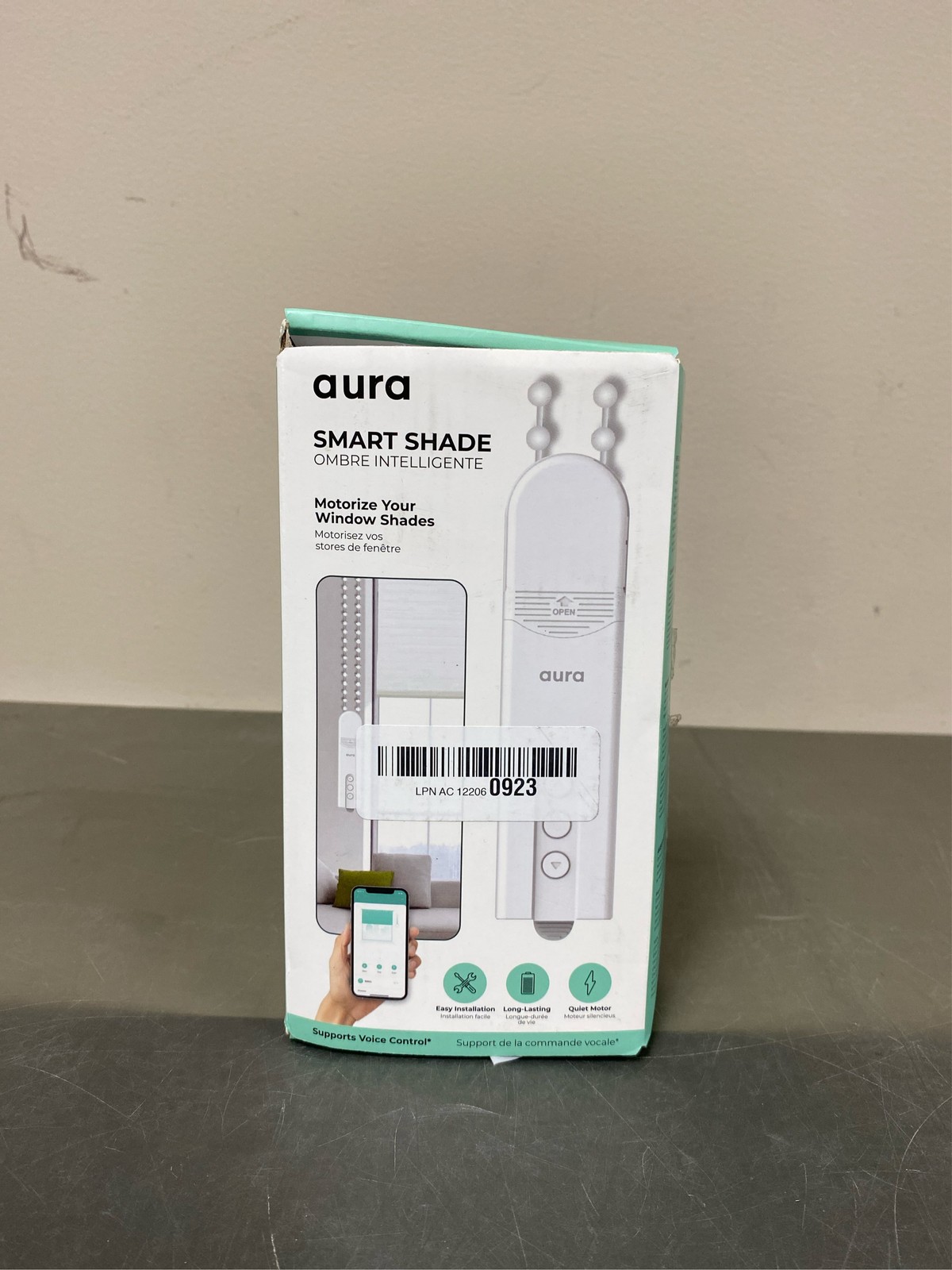 Aura Roller Smart Shade Driver, Remote Control & WiFi Dongle | Automate Existi 1