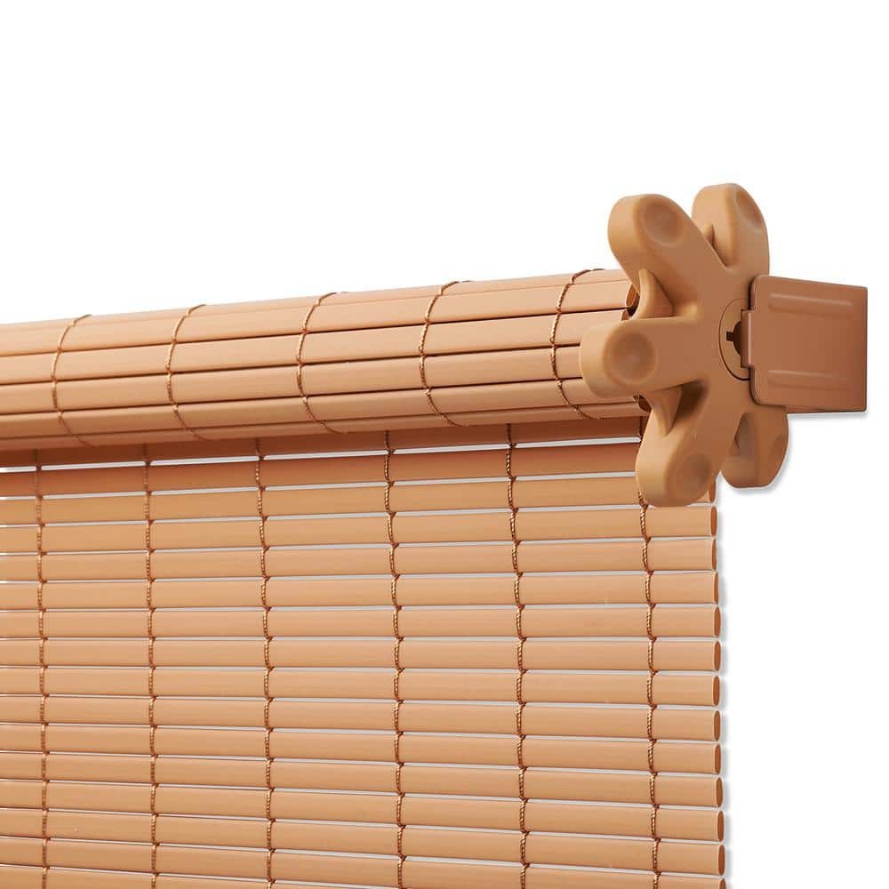 Outdoor Patio Porch Deck Roller Blind Sun Shade Roll Up Exterior 96″ W X 72 In L
