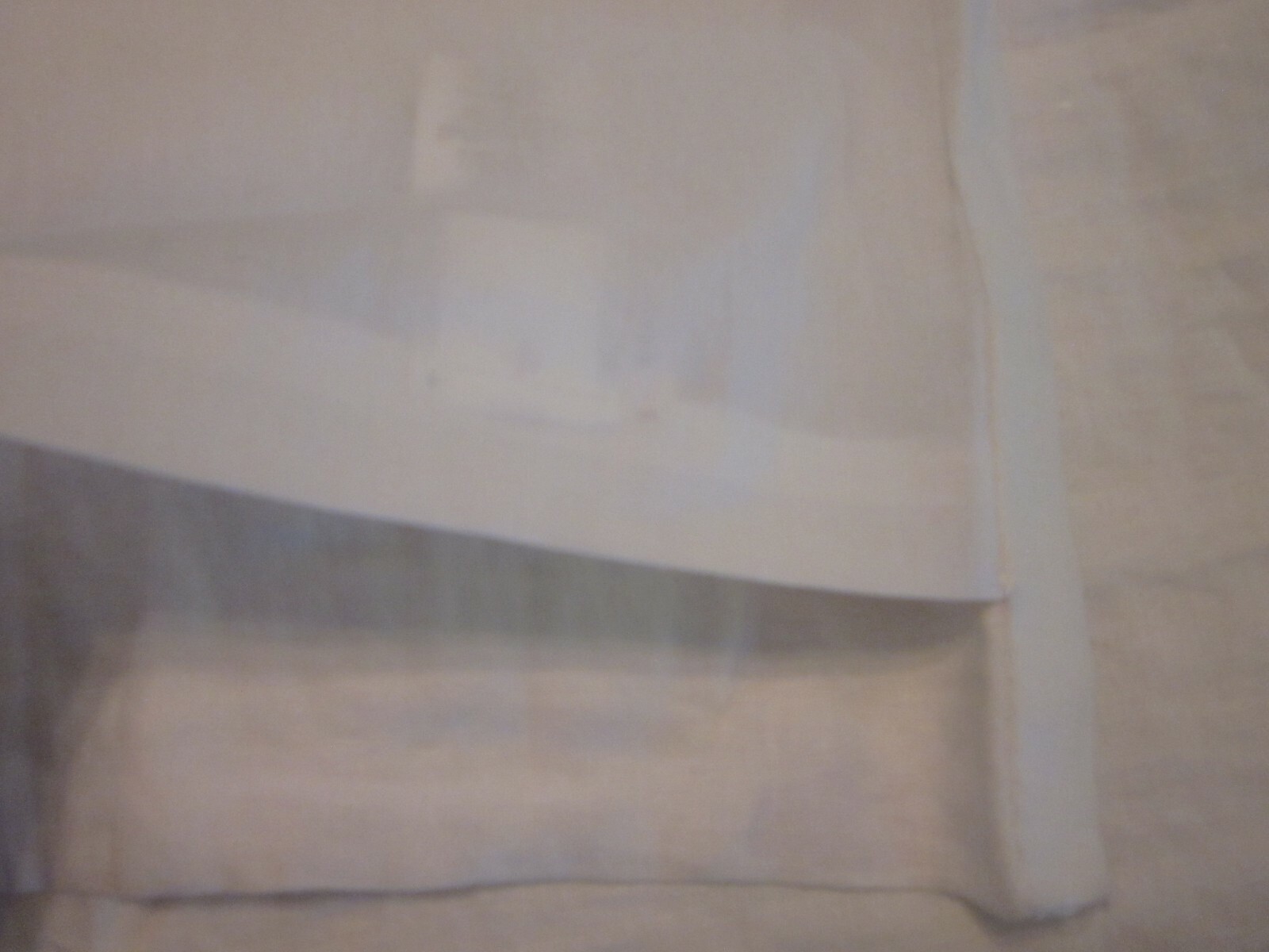 1 Pottery Barn Belgian Flax Linen Drape White 50×84 100% Linen Pole Top Lined