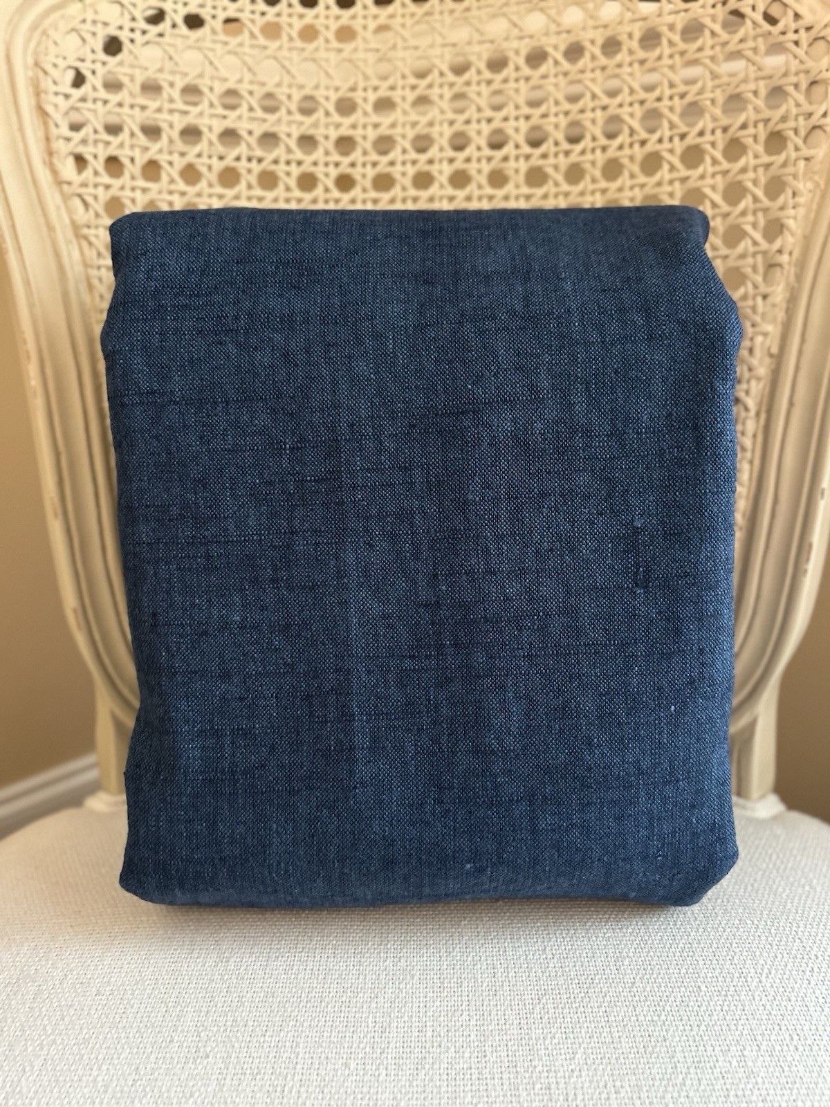 Pottery Barn Emery Linen Blackout Curtain (1) 50”x84” Midnight NWOT