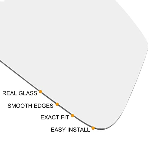 Car Rearview Left Right Side without Heated Mirror Glass with Backing Plate