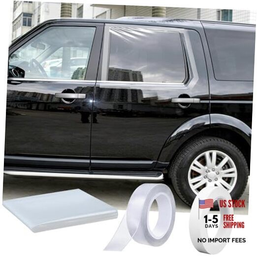 Temporary Car Window Cover for Broken Glass, 78.7×39.4 in Waterproof Plastic