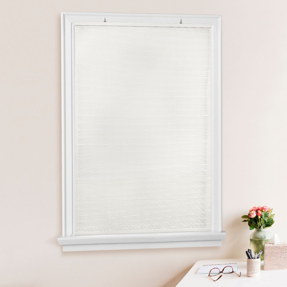 WINDOW BLINDS Indoor/Outdoor Cordless Vinyl Roll-Up Multiple Colors & Sizes