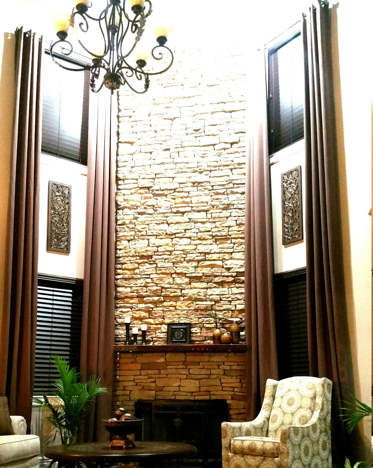 Extra Long blackout curtain wide drape 2 story drapes 12 15 16 17 18 20 24 ft