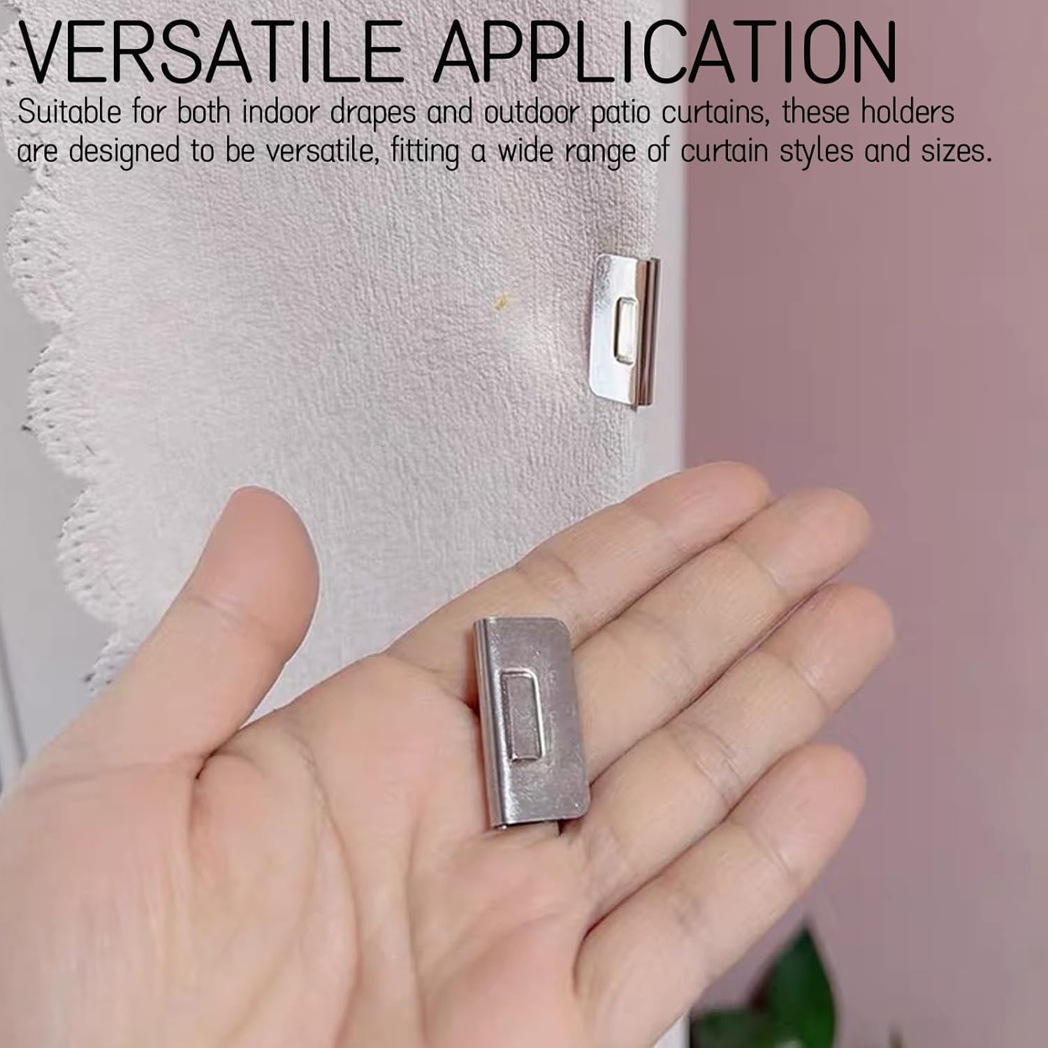 2026 New Magnetic Curtain Clips – Hold Curtains Closed, Detachable Buckle, No…