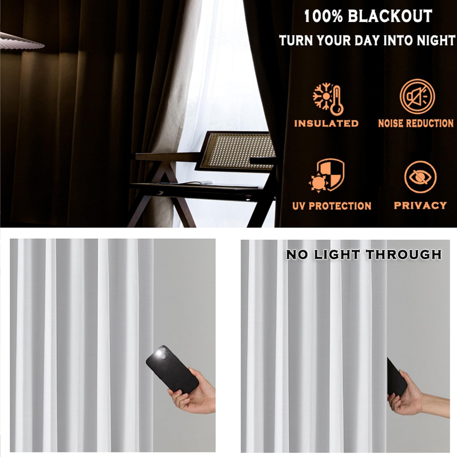 Blackout Pinch Pleated Curtains,95 Inches Long Linen Textured Pinch Pleat Drapes