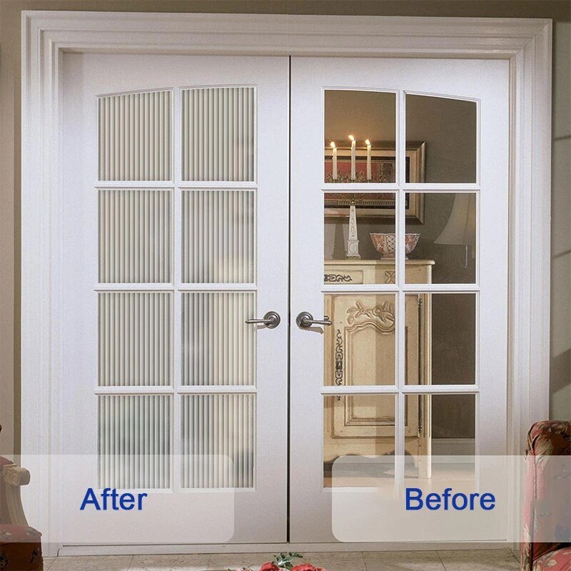 Changhong Strip Glass Film Bathroom Privacy Window Sticker Electrostatic Film