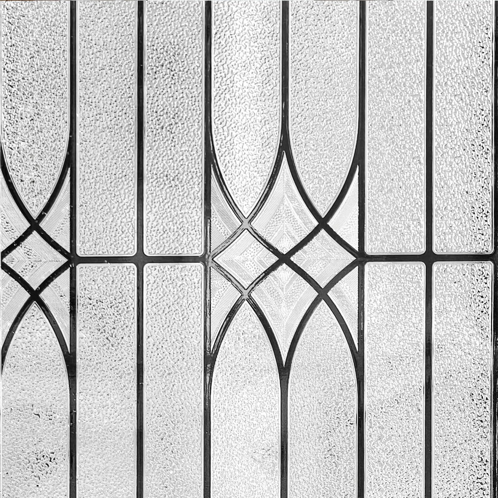 ADD.HERES Window Privacy Film, Stained Glass 17.3″ x 78.7″, Duessldorf