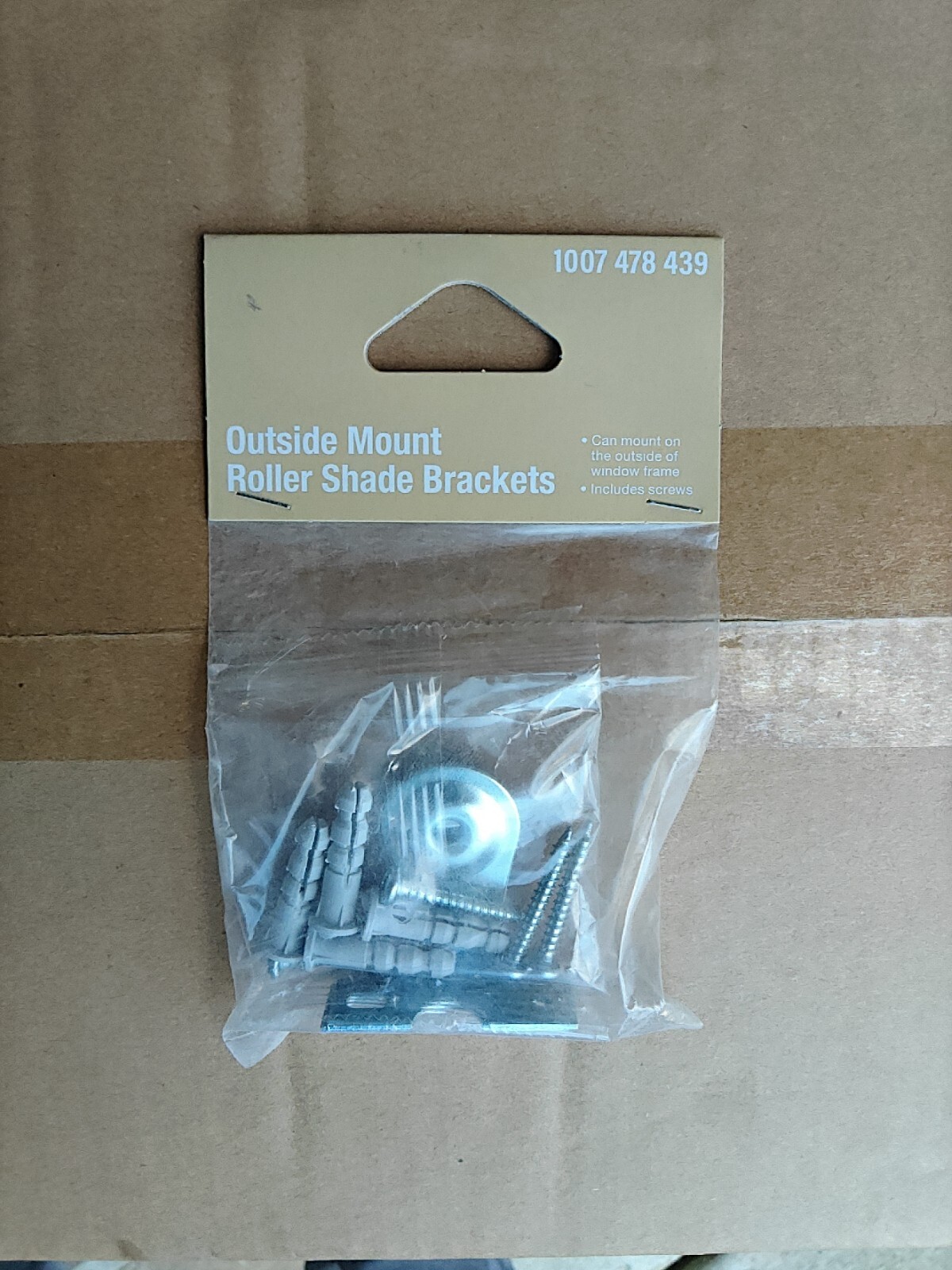 10 Pack Roller Shade Outside Window Frame Mount Steel Brackets Set Of 20 Bracket