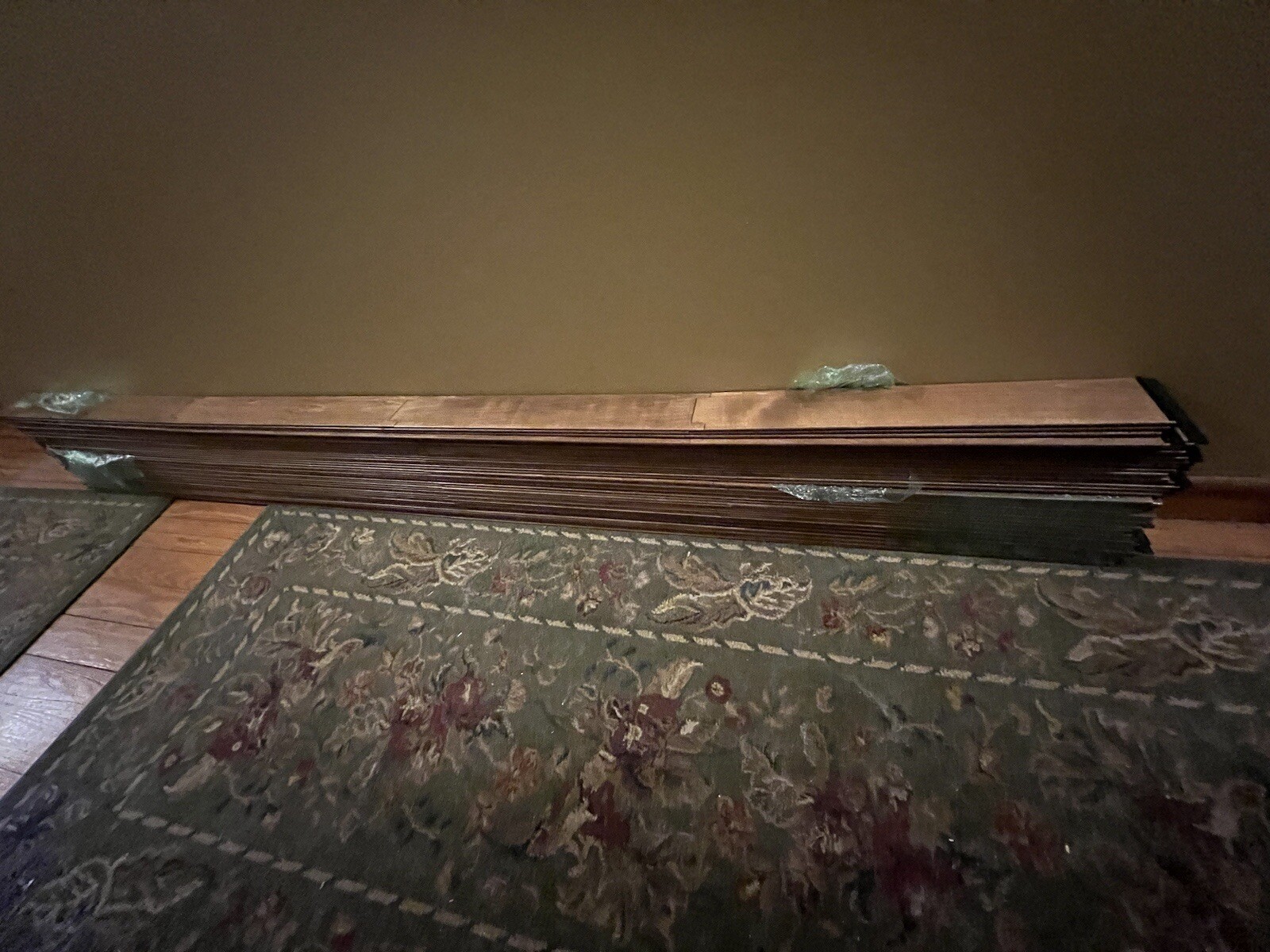 Nanik Vertical Real Wood Blinds Outside Mount 12’ Or Two (2) x 6’ blinds x 85”
