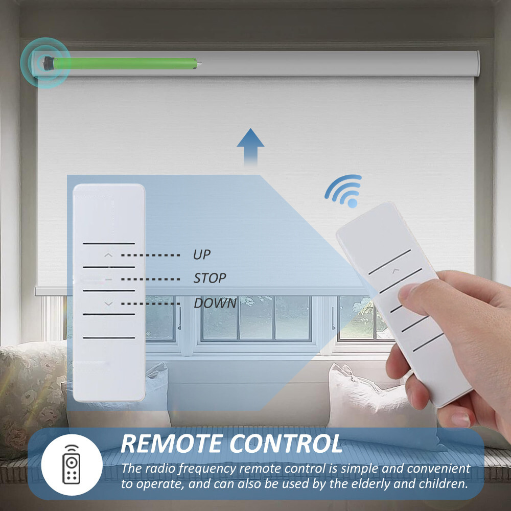 Tuya Smart ZigBee 35mm Roller Blinds Motor for 40/50mm Tube Work with Alexa