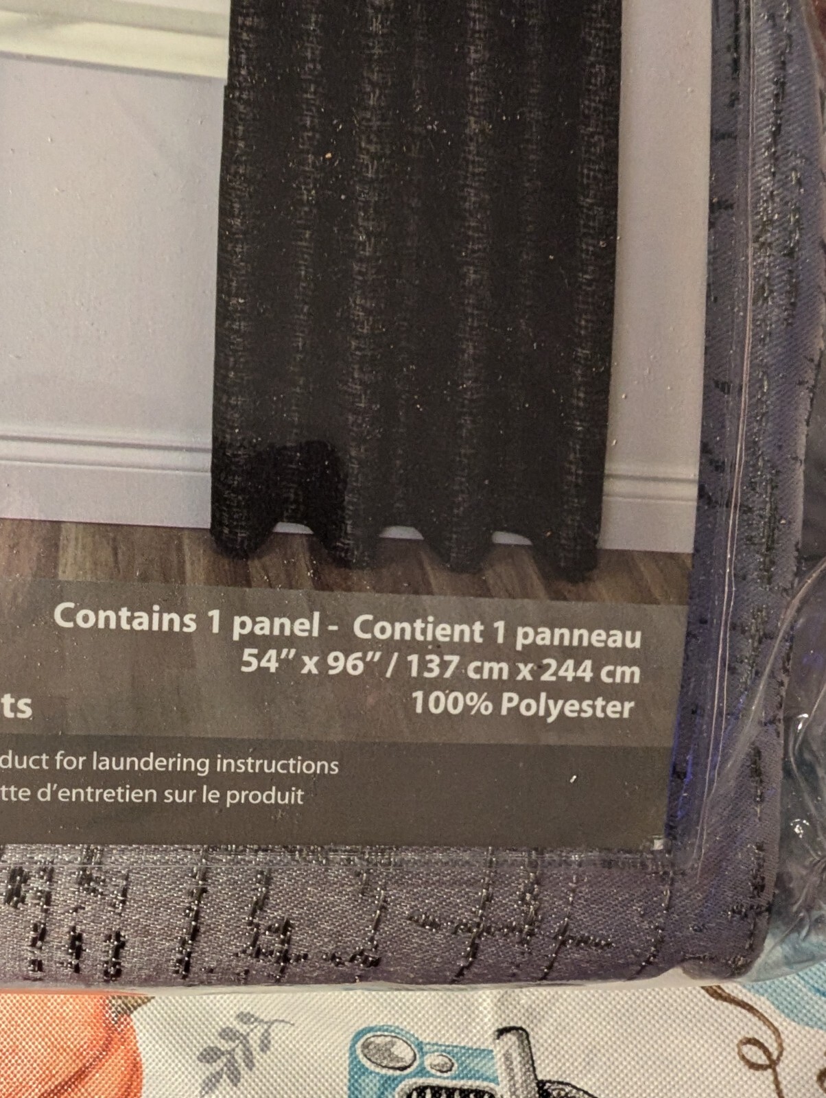 Bonavista Curtians-Grey/Silver