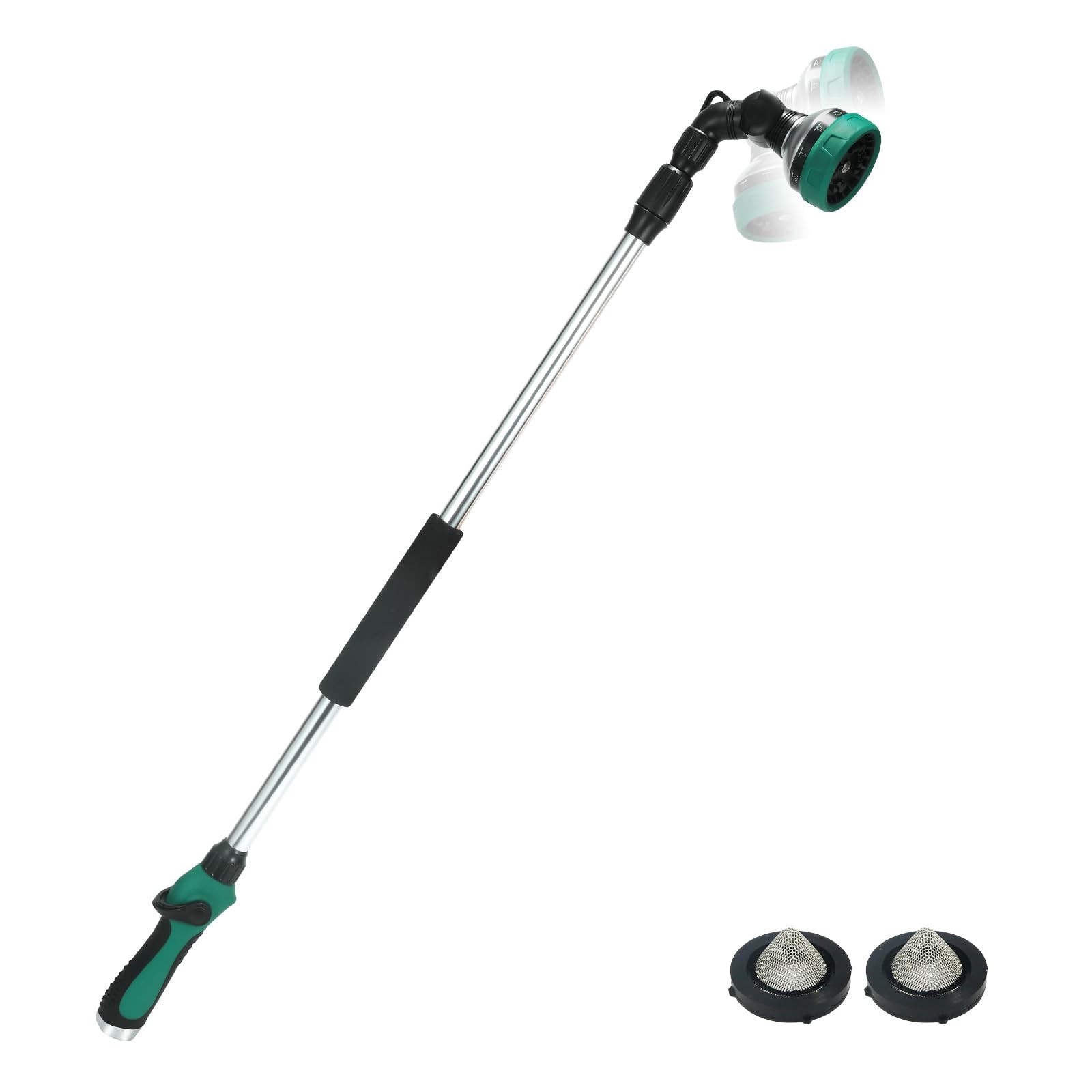 Telescoping Watering Wand for Garden Hose, 36”-54” Adjustable, 10 Sp